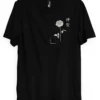 Sacred T-Shirt minimalist floral design