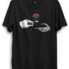 Starlight Rose Skeleton T-Shirt – Dark Fantasy Inspired Design